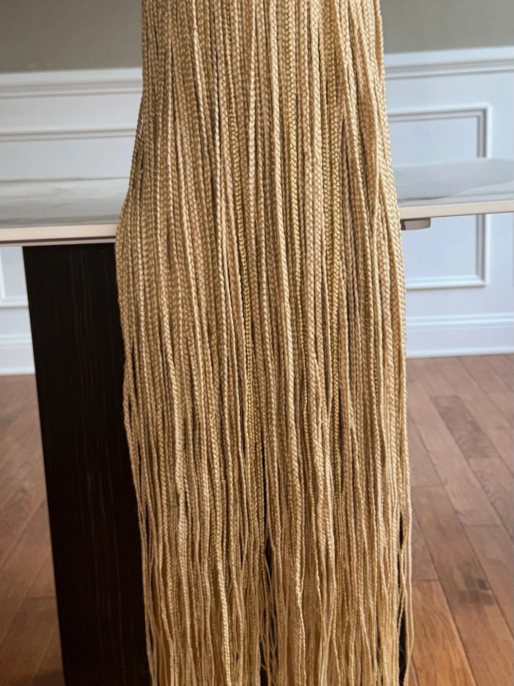 Long Blonde Box Braid Wig - Lightweight Braided Style